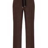 Florima Fleece pants in Dark brown