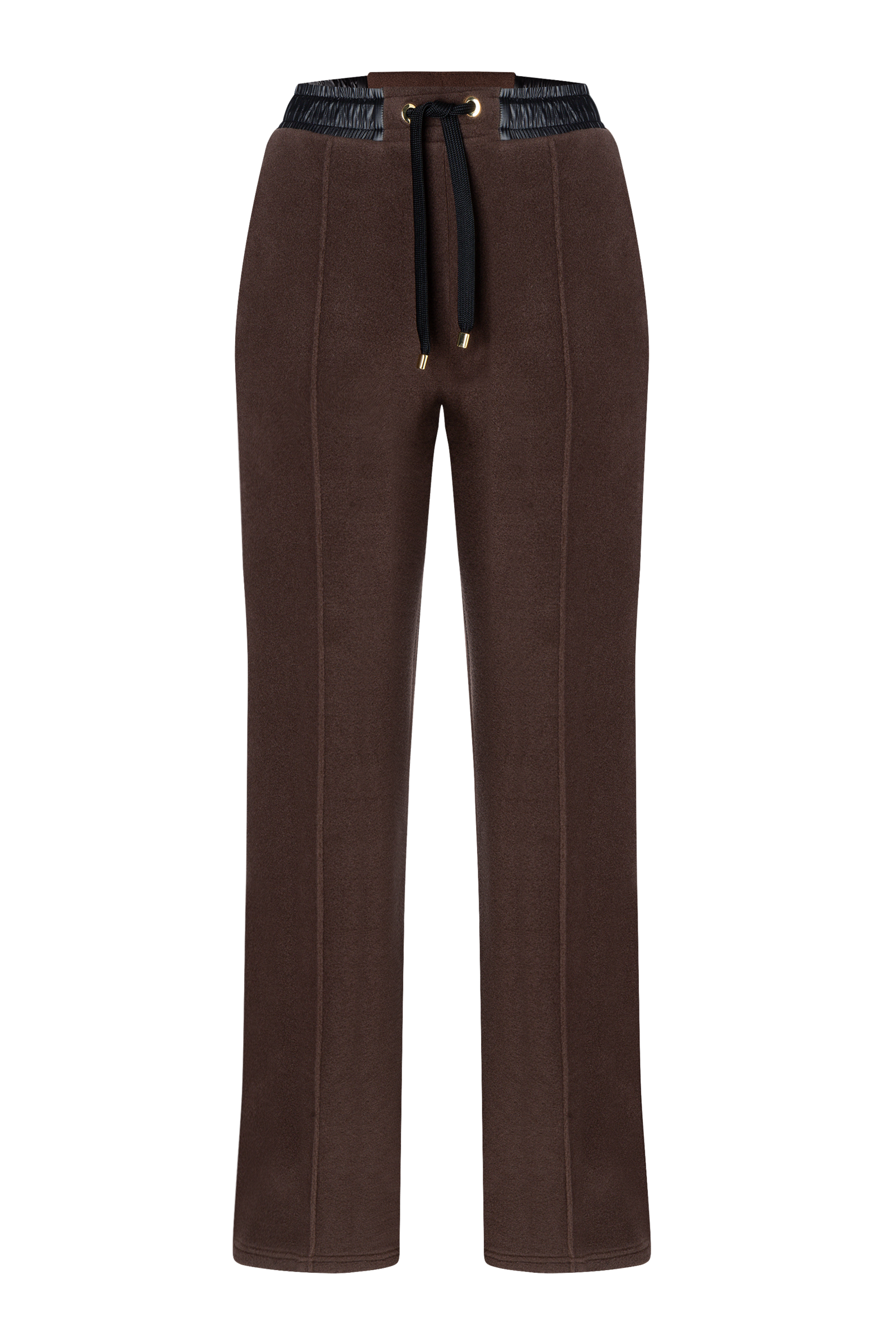Florima Fleece pants in Dark brown