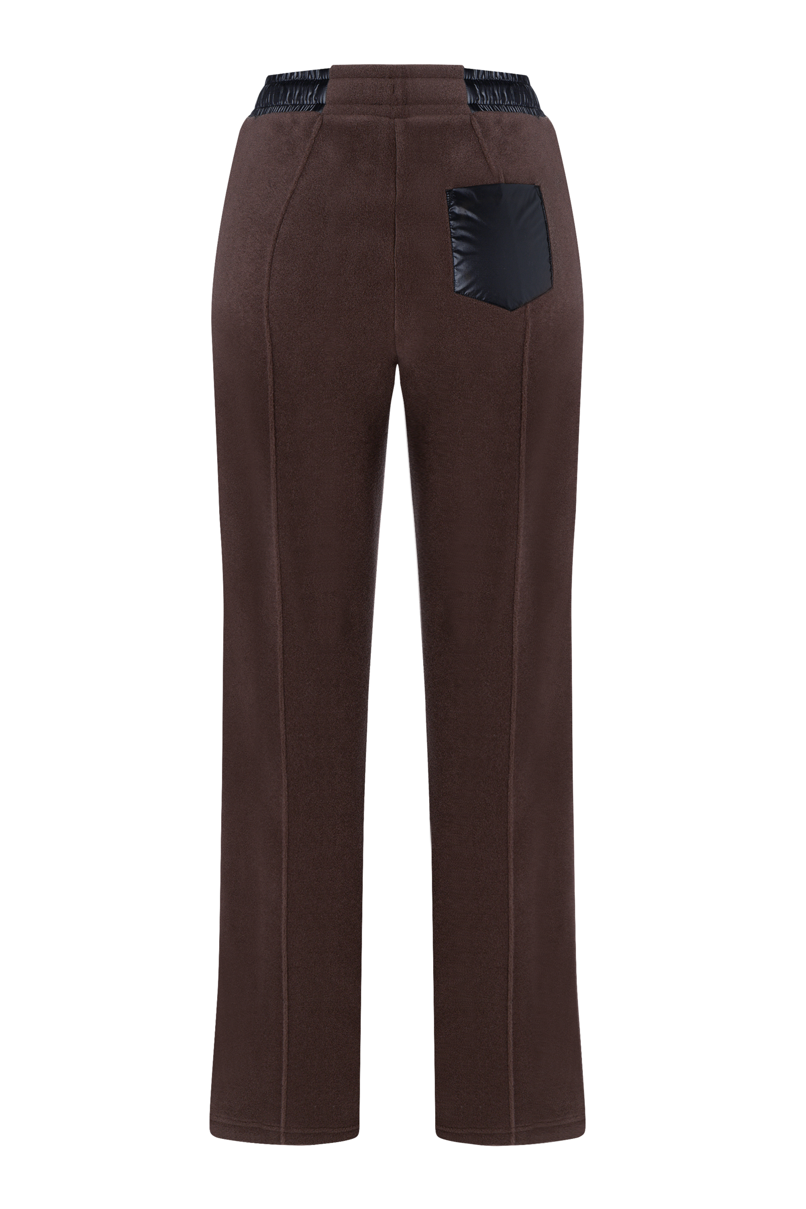 Florima Fleece pants in Dark brown