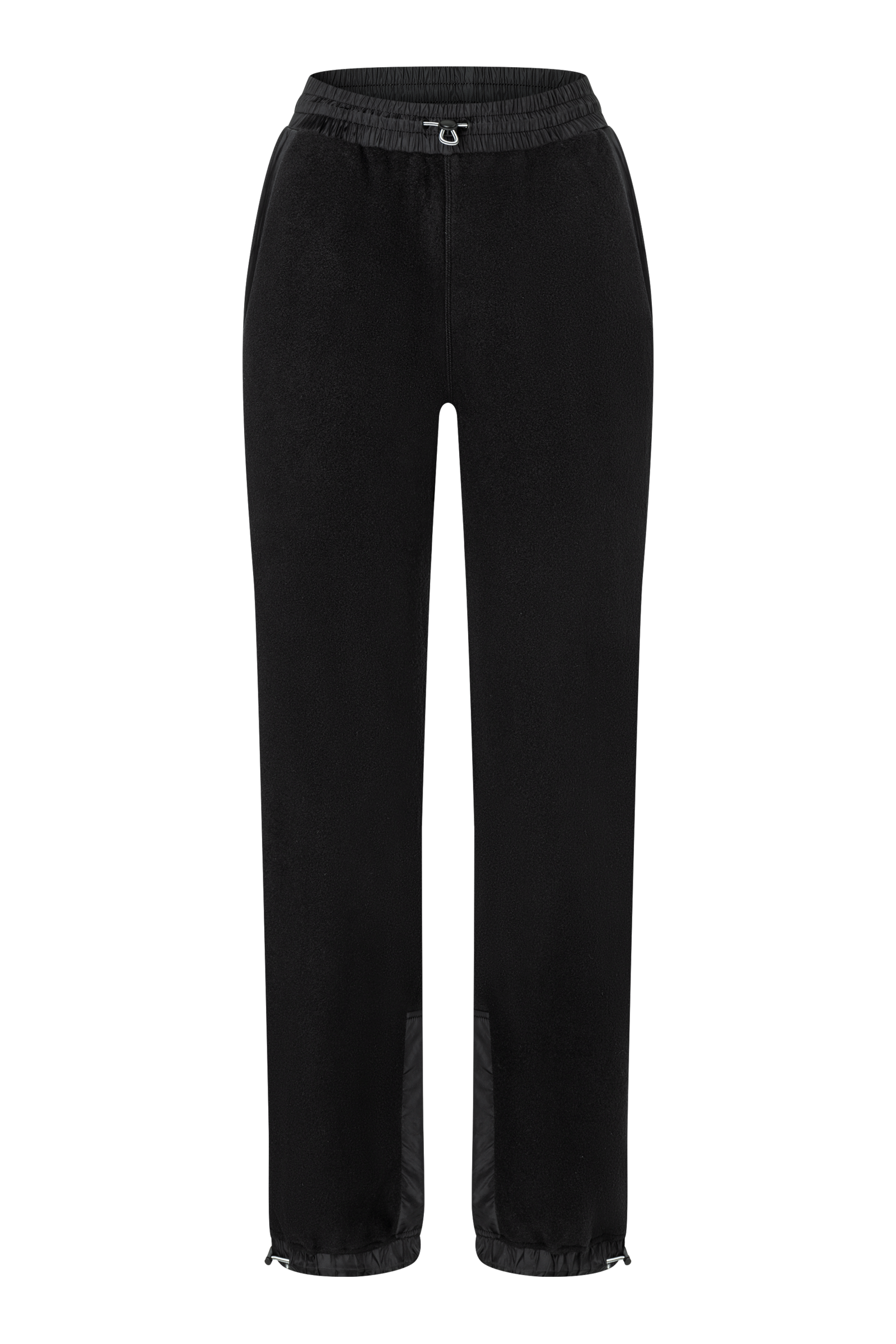 Eila Fleece pants in Black