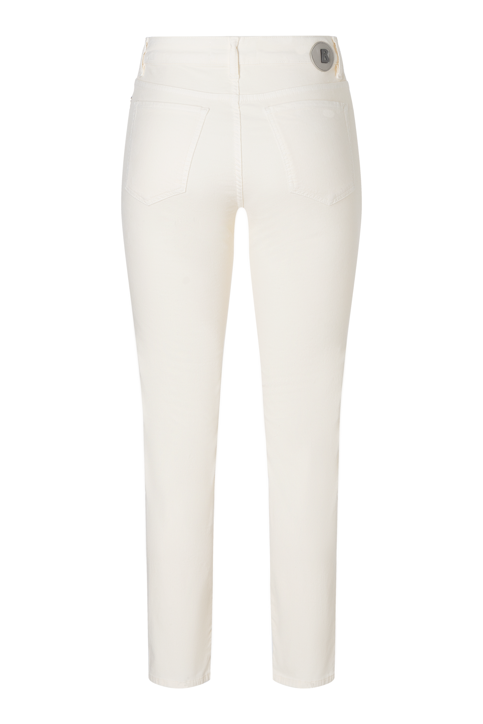 Julie Velvet pants in Off-white