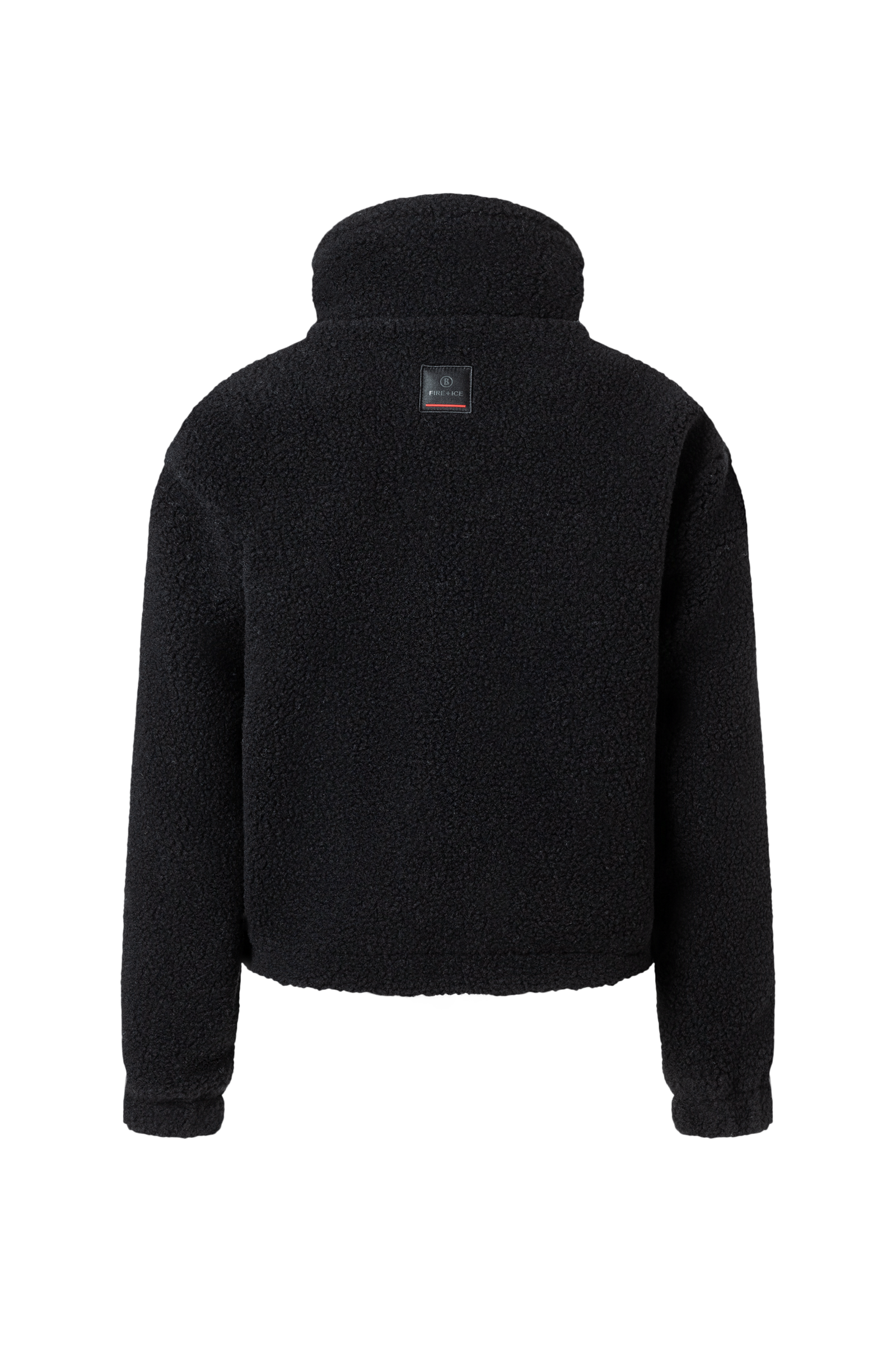 Ninetta Teddy fur jacket in Black