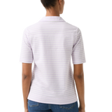 Peony polo shirt