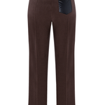 Florima Fleece pants in Dark brown