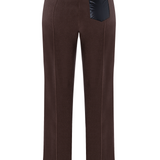 Florima Fleece pants in Dark brown