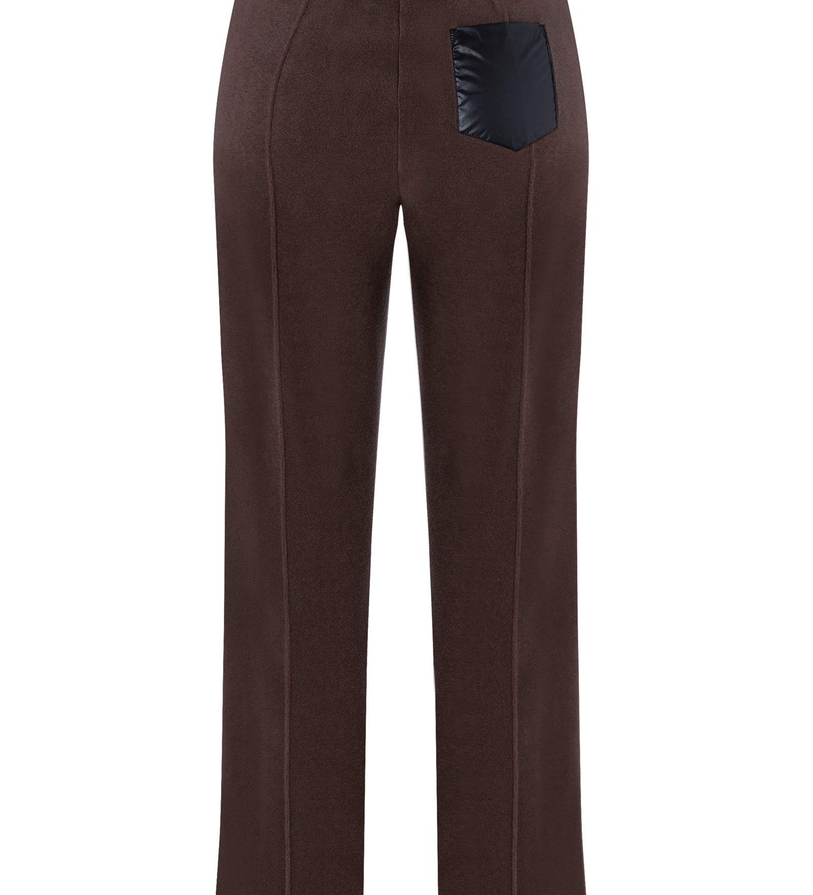 Florima Fleece pants in Dark brown