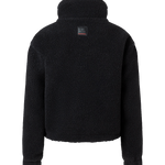 Ninetta Teddy fur jacket in Black