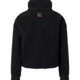 Ninetta Teddy fur jacket in Black
