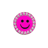 Crystal Ball Marker - Pink Smiley