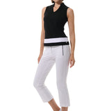 4way stretch boot cut cropped chinos