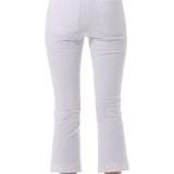 4way stretch boot cut cropped chinos