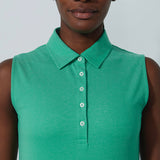 DS Fairway Sky Blue Sleeveless Polo Shirt