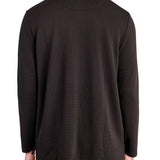 Waffle knit quarter zip