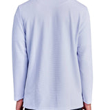 Waffle knit quarter zip