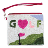 White "GOLF" Beaddie